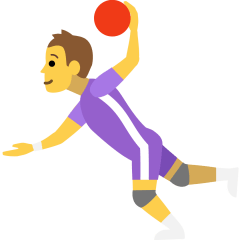 Person Playing Handball Emoji Skype