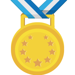 1st Place Medal Emoji Skype