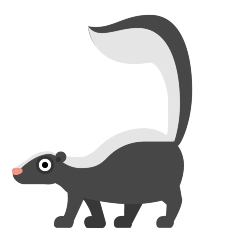 Skunk Emoji Skype