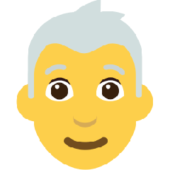 Person White Hair Emoji Skype