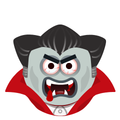 Man Vampire Emoji Skype