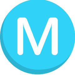 Circled M Emoji Skype
