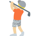 Person Golfing Emoji Twitter