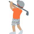 Person Golfing Emoji Twitter