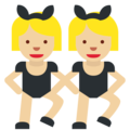 People With Bunny Ears Emoji Twitter