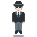 Person In Suit Levitating Emoji Twitter