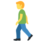 Man Walking Emoji Twitter