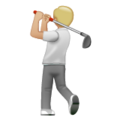 Person Golfing Emoji Whatsapp