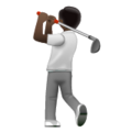 Person Golfing Emoji Whatsapp