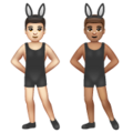 Men With Bunny Ears Emoji Whatsapp