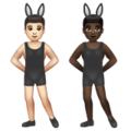 Men With Bunny Ears Emoji Whatsapp