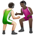 Men Wrestling Emoji Whatsapp