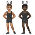 Men With Bunny Ears Emoji Whatsapp