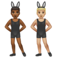 Men With Bunny Ears Emoji Whatsapp
