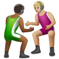 Men Wrestling Emoji Whatsapp