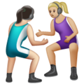 Women Wrestling Emoji Whatsapp
