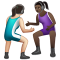 Women Wrestling Emoji Whatsapp