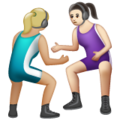 Women Wrestling Emoji Whatsapp