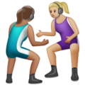 Women Wrestling Emoji Whatsapp