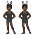 Men With Bunny Ears Emoji Whatsapp