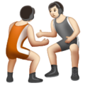 People Wrestling Emoji Whatsapp