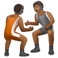 People Wrestling Emoji Whatsapp