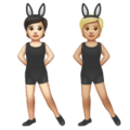 People With Bunny Ears Emoji Whatsapp