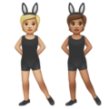 People With Bunny Ears Emoji Whatsapp
