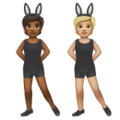 People With Bunny Ears Emoji Whatsapp