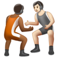 People Wrestling Emoji Whatsapp