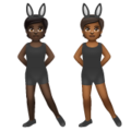 People With Bunny Ears Emoji Whatsapp