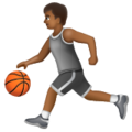 Person Bouncing Ball Emoji Whatsapp