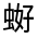 CJK Unified Ideograph-#32F9F