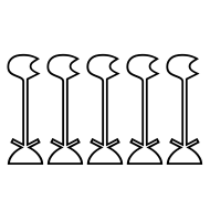 Egyptian Hieroglyph M012d