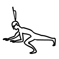 Egyptian Hieroglyph-#134B1