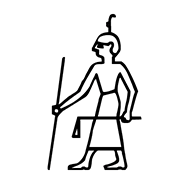 Egyptian Hieroglyph-#134D2