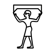 Egyptian Hieroglyph-#13504
