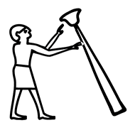 Egyptian Hieroglyph-#13572