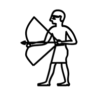 Egyptian Hieroglyph-#135A3