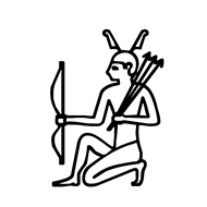 Egyptian Hieroglyph-#135A8