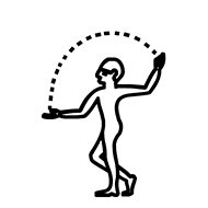 Egyptian Hieroglyph-#135EA
