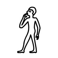 Egyptian Hieroglyph-#13638