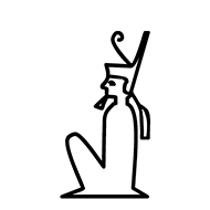 Egyptian Hieroglyph-#1368A