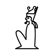 Egyptian Hieroglyph-#13698