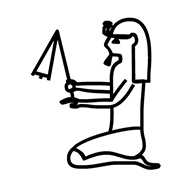 Egyptian Hieroglyph-#136B0