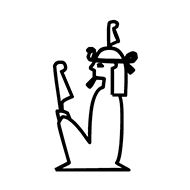 Egyptian Hieroglyph-#13795