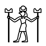 Egyptian Hieroglyph-#137D1