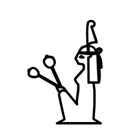 Egyptian Hieroglyph-#138CC