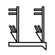 Egyptian Hieroglyph-#13A28