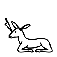 Egyptian Hieroglyph-#13A41